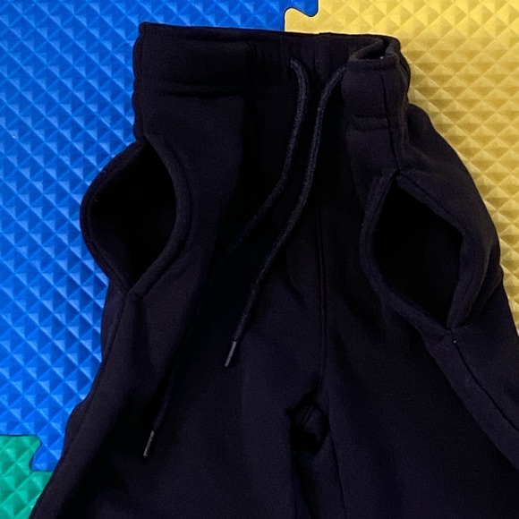 Boy drawstring fleece lined sweatpants size 5/6 - Picture 4 of 4